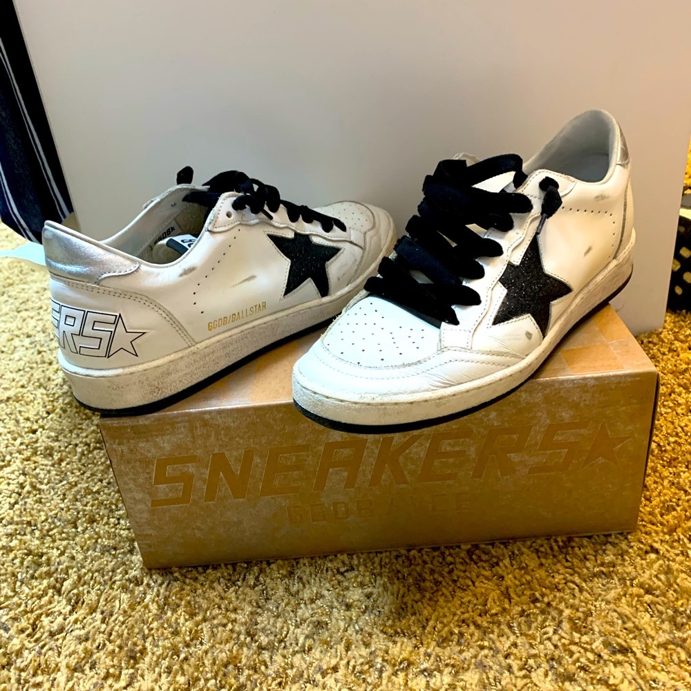 New with Box Golden Goose Sneakers.  These are super cute and sporty.